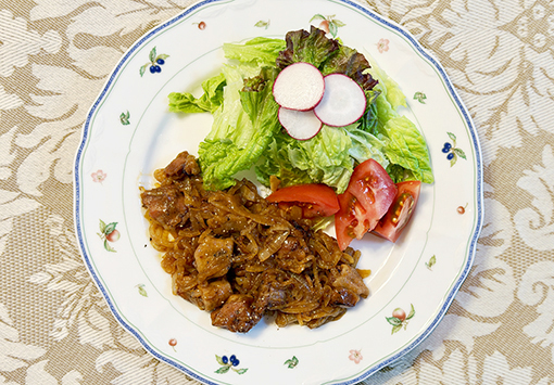 やきとり塩味のシャリアピン風